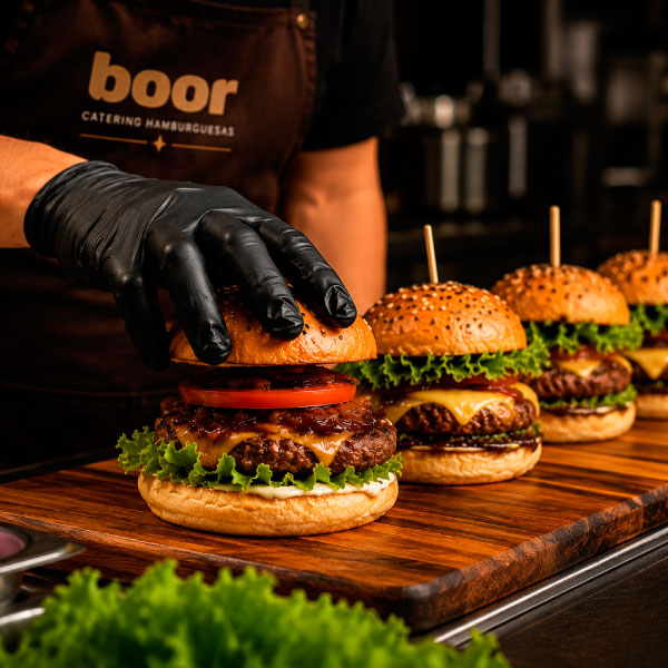 Catering de hamburguesas en Guayaquil BOOR